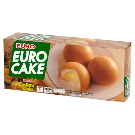  Puff cake filled with custard cream, Euro