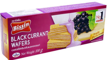 Bissin Black Currant Wafers
