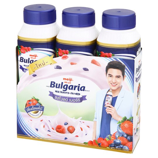Bulgaria, Yoghurt with mixed berries