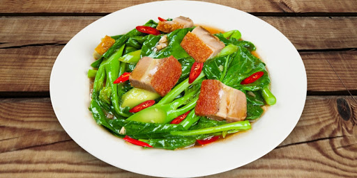 แคลอรี่ คะน้าหมูกรอบ | www.CalForLife.com แคลอรี่ คะน้าหมูกรอบ | Www.Calforlife.Com