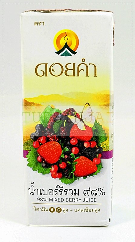 Doi Kham, mixed berry juice 98%