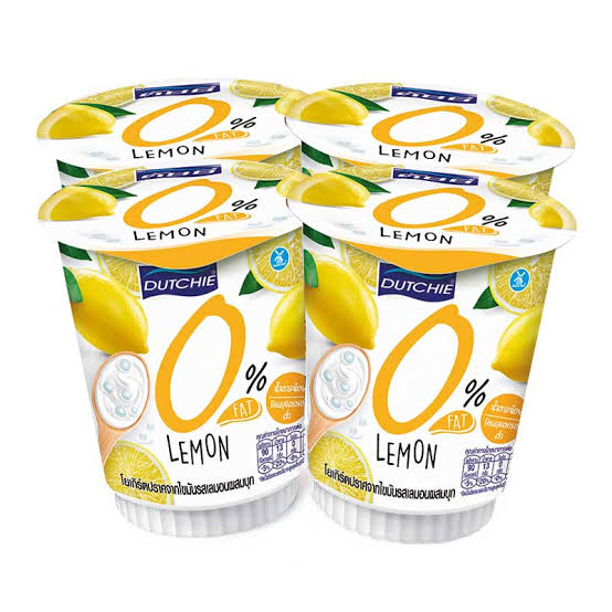 Fat Free Yoghurt Lemon Flavoured with Konjac (Dutchie Brand)