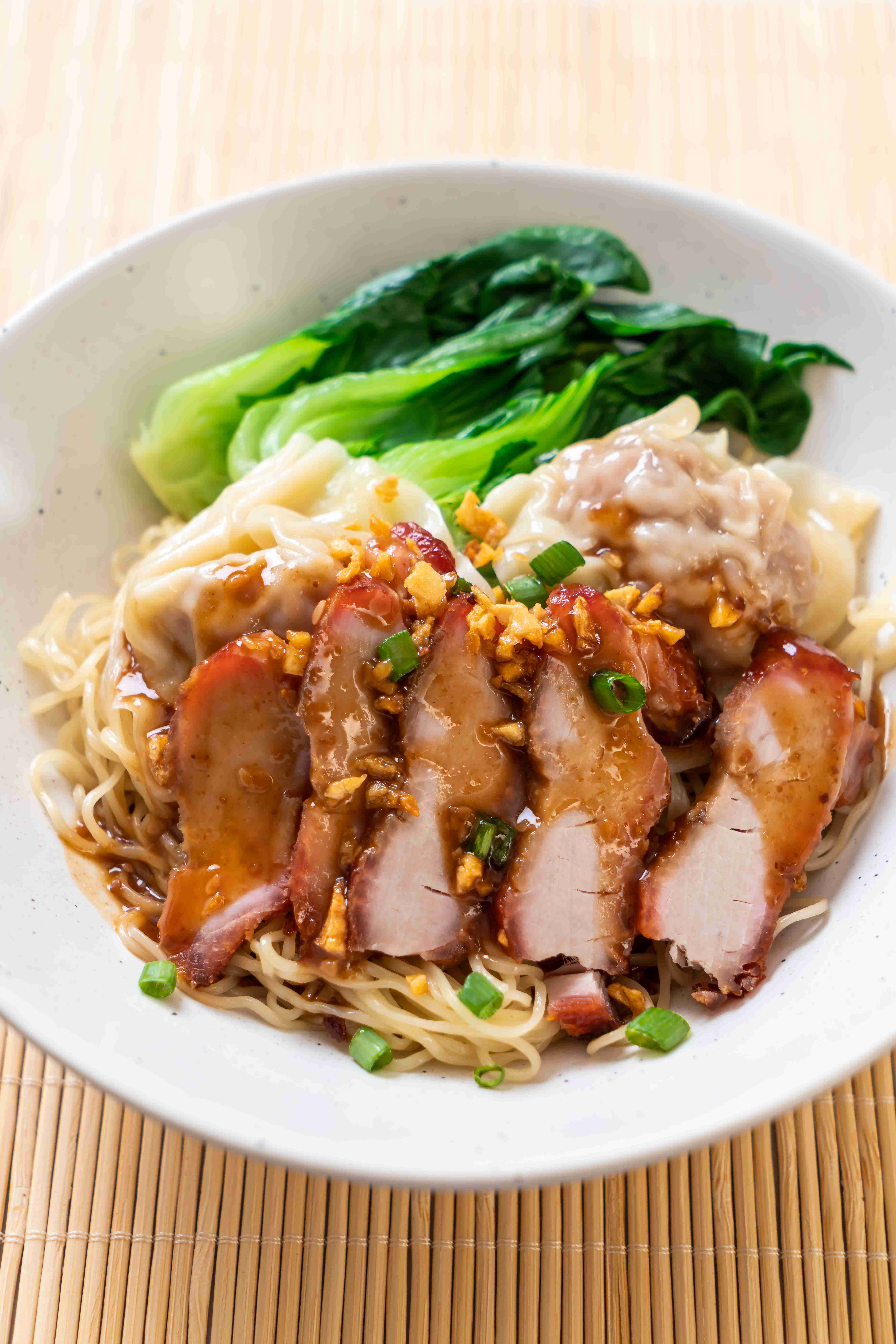 บะหมี่หมูแดงฮ่องกง