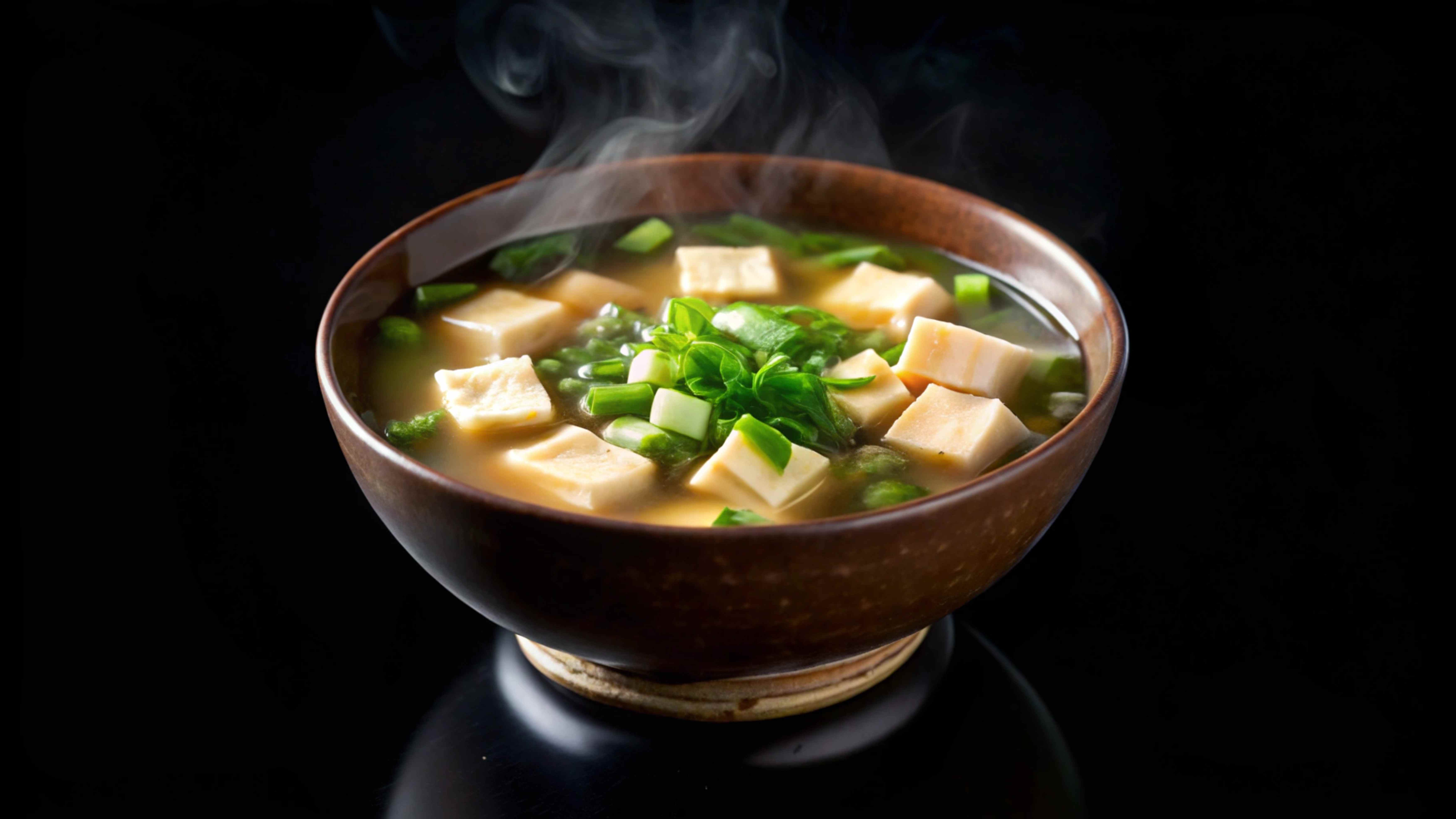 Japanese Miso Soup with Tofu