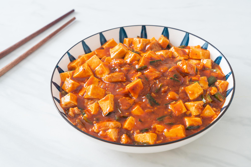 ผัดเต้าหู้ทรงเครื่องสไตล์เสฉวน