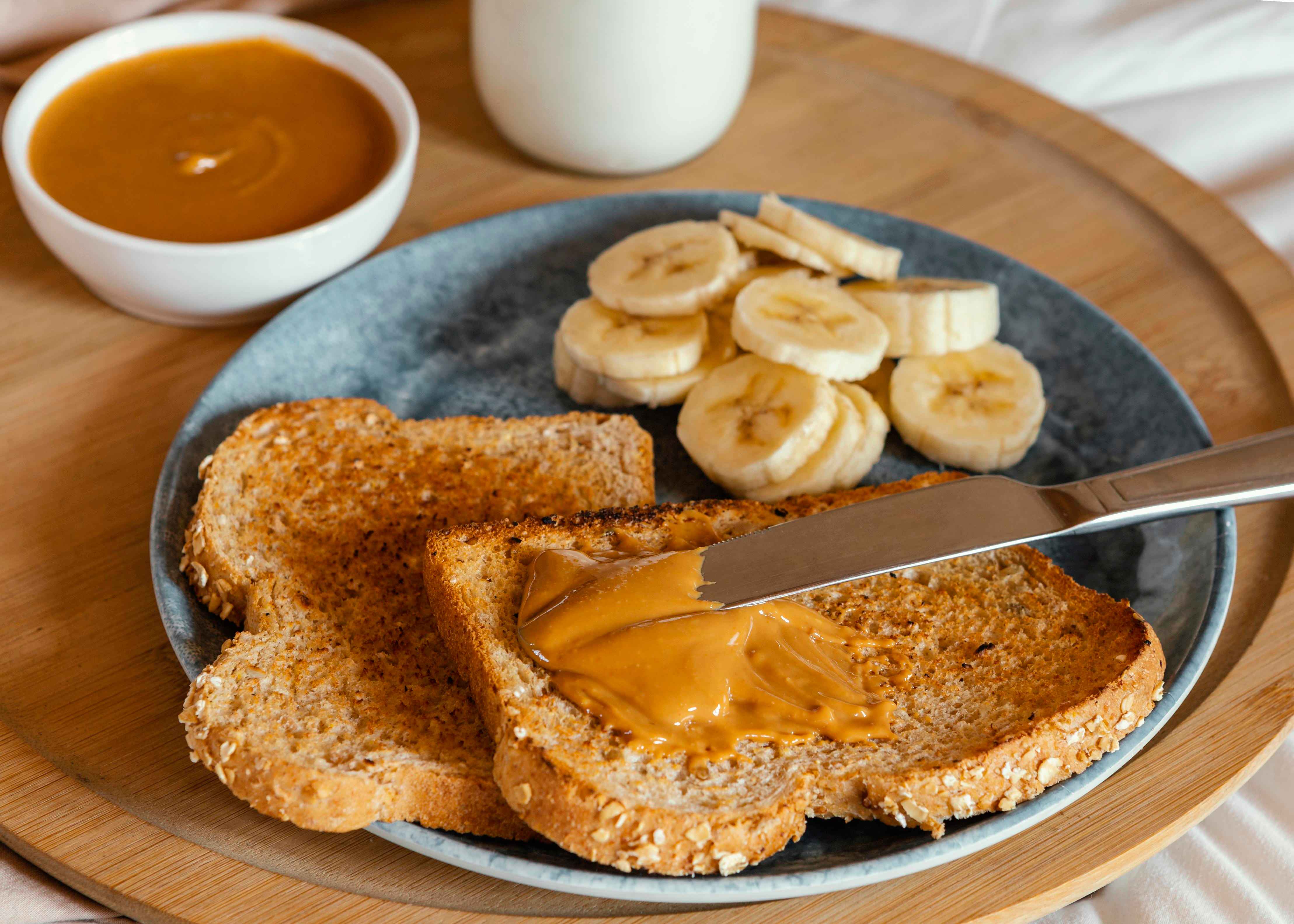 Peanut Butter Toast Nutrition Facts | Food Tracker & Calorie Counter