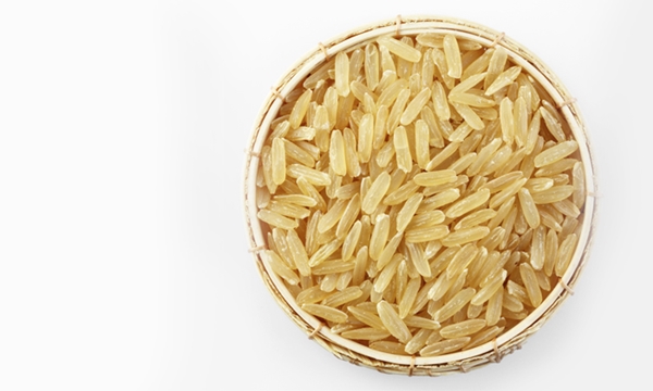 Rice, brown, germinated, raw