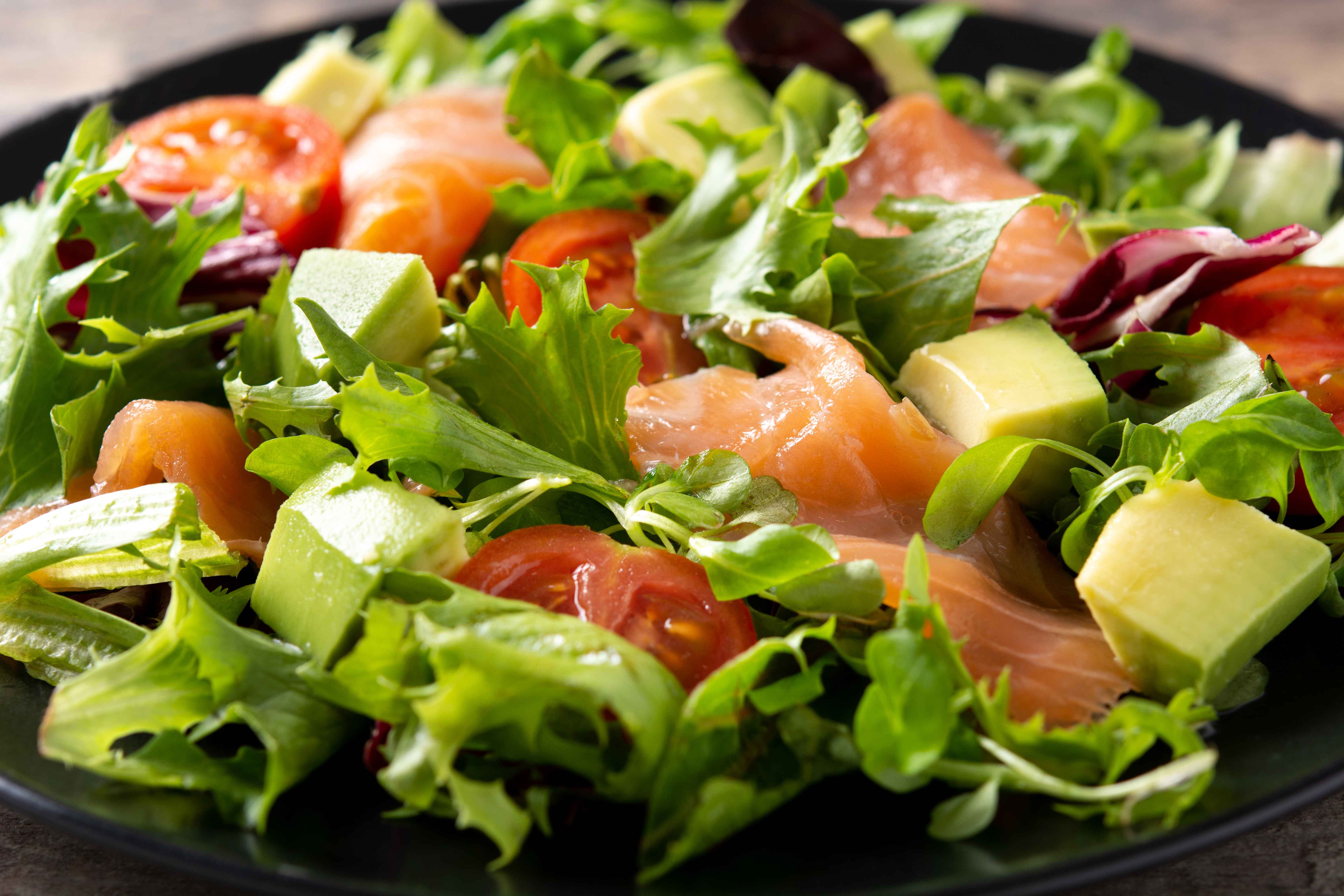 Salmon and Avocado Salad