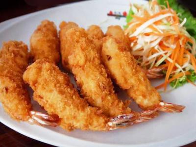 Shrimp, crispy-fried