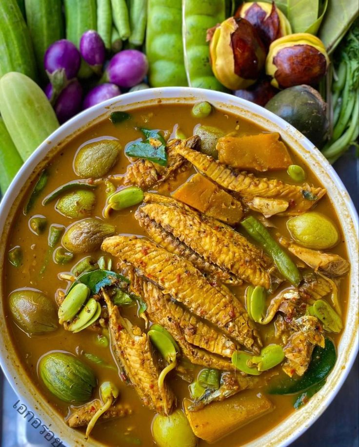 Southern Fish Kidney Curry