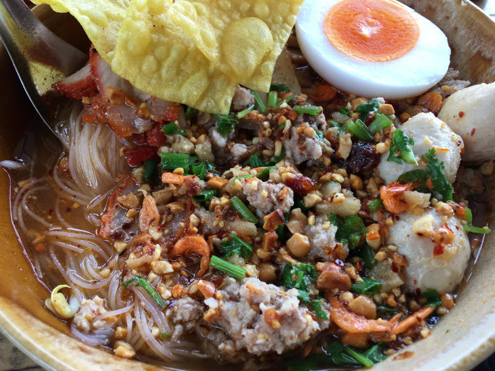 Spicy and Sour Noodle Soup