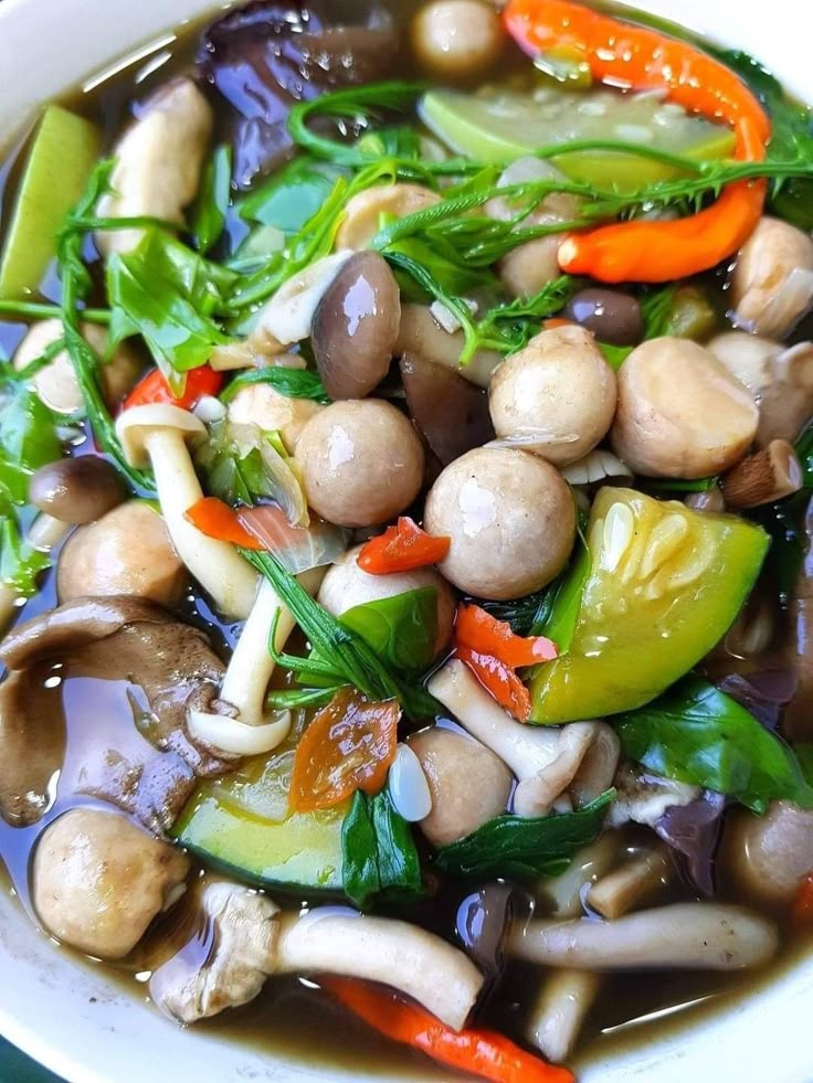Thai Three-Mushroom Curry