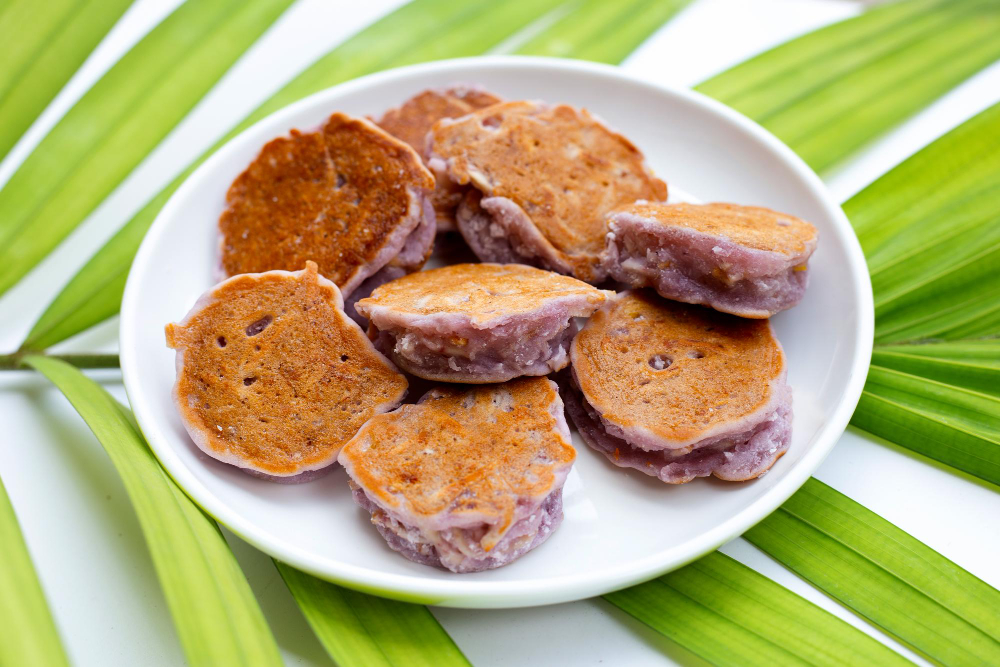 Thai coconut pancakes