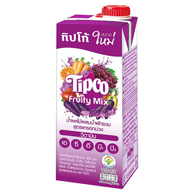 Tipco, Purple Carrot with Mixed Fruit Juice