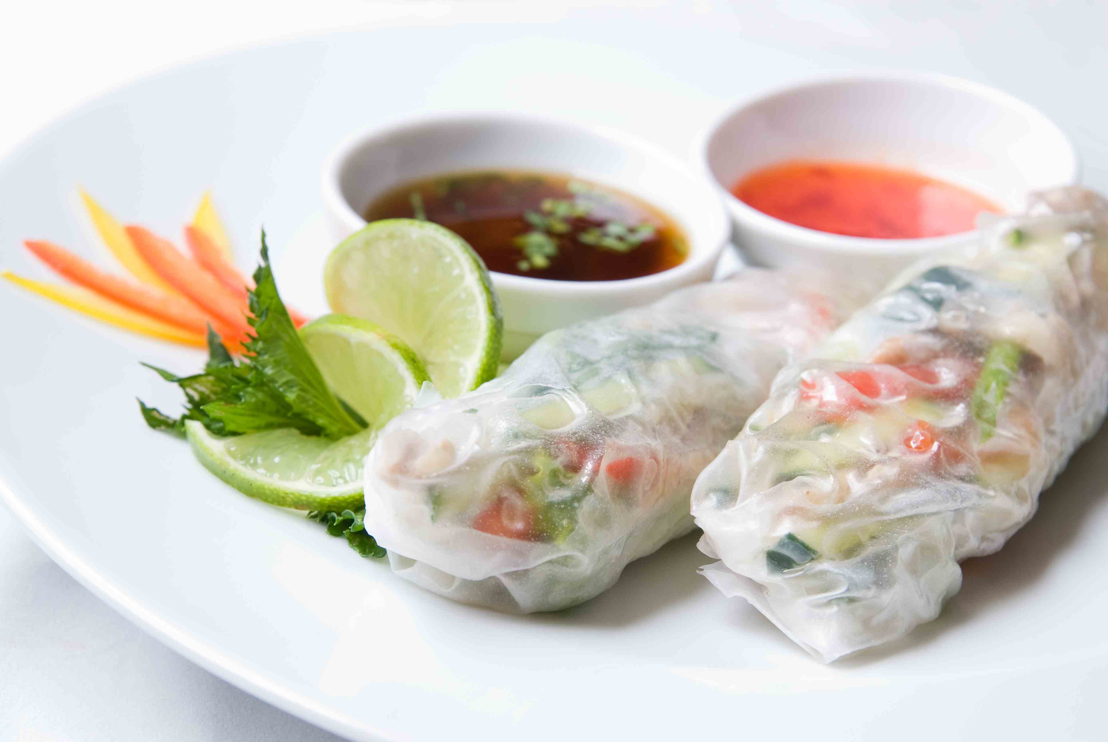 Vietnamese Fresh Spring Rolls