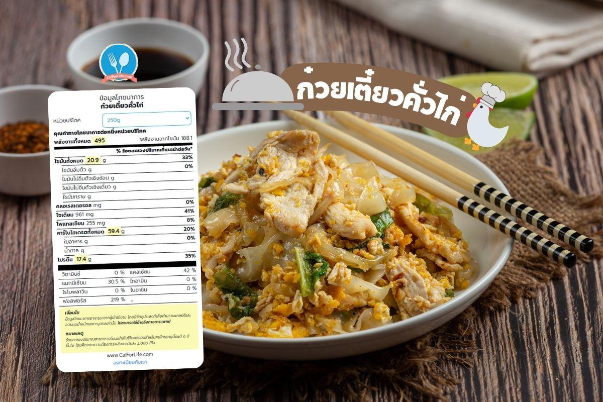 Stir-fried Chicken Noodles